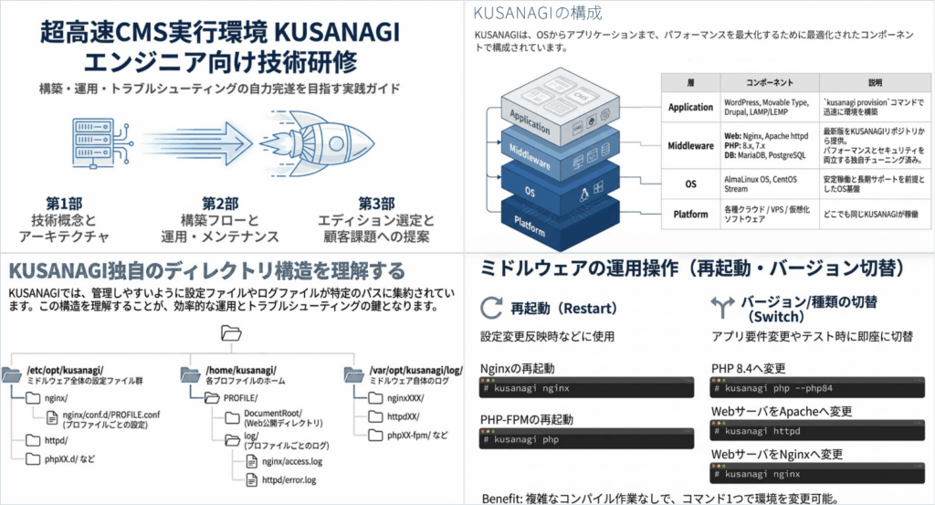 KUSANAGI技術資料（一部）